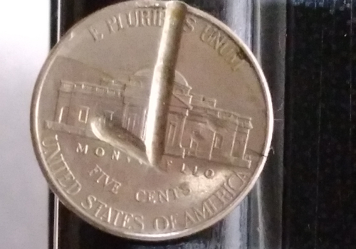 Just-Found-2006-P-Jefferson-Nickle-Crazy-✔-On-Reverse